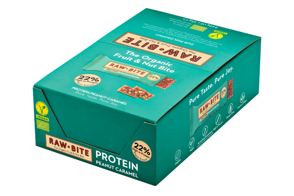 Protein Peanut Caramel (12'er box, organic)