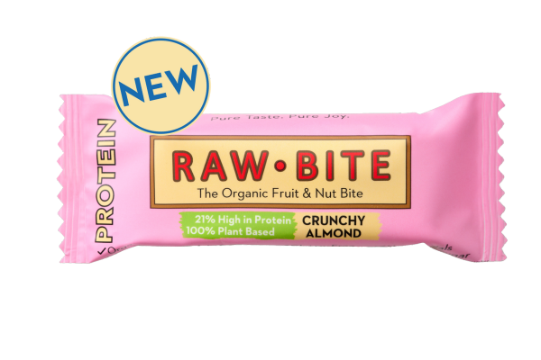 RAWBITE Protein Crunchy Almond bar