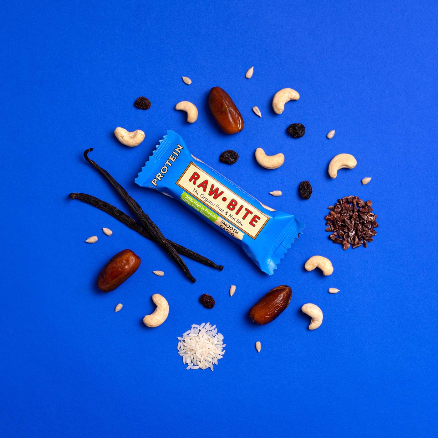 RAWBITE Protein bar Smooth Cacao