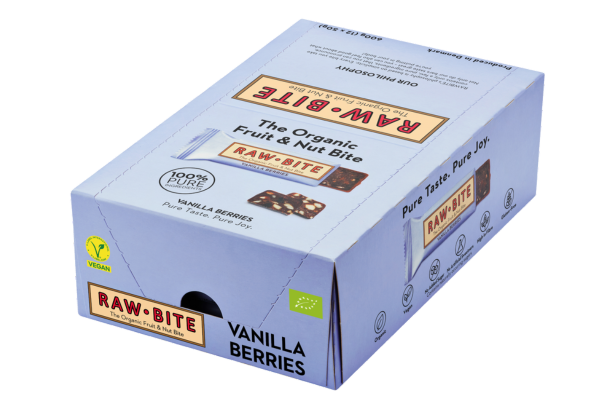 RAWBITE Vanilla Berries Box